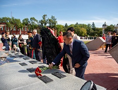  В Благовещенске отметили 80-летие окончания Второй мировой войны