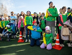 Сто юных благовещенцев с особенностями здоровья пробежали марафон