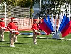 В Благовещенске открыли стадион Алексеевской гимназии