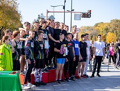 В Благовещенске прошла эстафета памяти Григория Белоуса