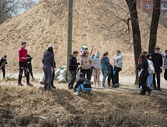 Общегородской субботник "Город берегу"