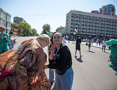 Флешмоб приуроченный к Международному Дню динозавров