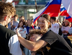  В Благовещенске прошел общегородской «Парад студенчества»