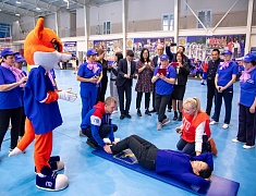 Знакомство спортивной делегации из Хэйхэ с комплексом ГТО