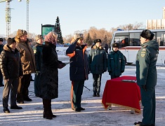 Благовещенский пожарный гарнизон получил спецтранспорт