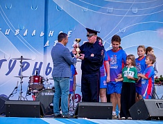 Торжественное открытие набережной реки Зея