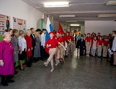 Открытие Памятного уголка, посвященного выпускнику школы №28 Благовещенска, погибшему при исполнении долга в рамках СВО Максиму Павлову