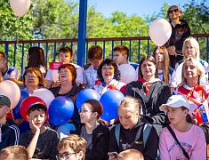Лесную спортплощадку открыли в Благовещенске