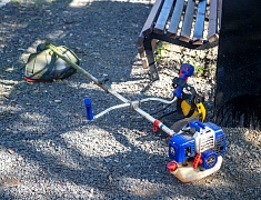 Выездное совещание мэра по содержанию общественной территории в селе Плодопитомник