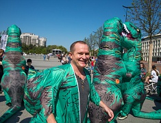 Флешмоб приуроченный к Международному Дню динозавров