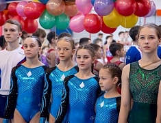 На юбилейные соревнования по спортивной гимнастике в Благовещенск прибыли спортсмены из Дальнего Востока и Сибири