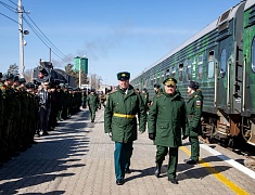 Благовещенск встретил агитпоезд «Сила в правде»