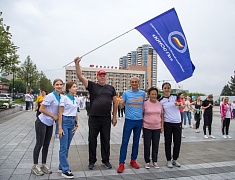 Порядка 350 благовещенцев вышли на общегородскую зарядку