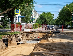 Олег Имамеев проконтролировал работы по реконструкции тепловых сетей