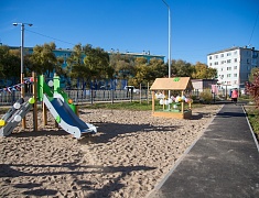 В Благовещенске открыли территории, благоустроенные по программе «1000 дворов» 