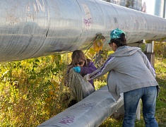 К общегородскому субботнику присоединились работники администрации Благовещенска