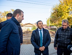 Мэр Благовещенска Олег Имамеев выехал на проблемные участки теплосетей