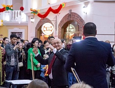 В Благовещенске встретили китайский Новый год