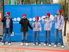 В Благовещенске открыта ещё одна территория, благоустроенная по программе «1000 дворов»