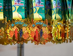 Сто юных благовещенцев с особенностями здоровья пробежали марафон