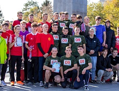 В Благовещенске прошла эстафета памяти Григория Белоуса