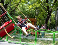 Первомайский парк отметил очередной день рождения