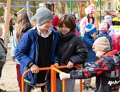 В Благовещенске открыта ещё одна территория, благоустроенная по программе «1000 дворов»