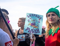На пляже Пограничном состоялся первый городской сап‑фестиваль