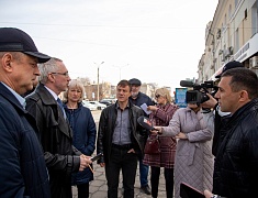 До конца года в Благовещенске обновят фасады 9 торговых центров 