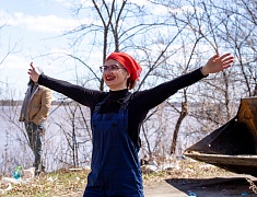 На берегах трех рек Благовещенска прошел Всероссийский субботник