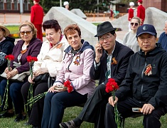 Церемония возложения цветов, посвященная 79-летию Победы в Великой Отечественной войне