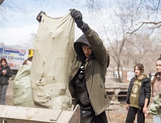 Общегородской субботник "Город берегу"