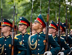 В Благовещенске торжественно открыли «Мурал Победы»