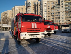 Благовещенский пожарный гарнизон получил спецтранспорт