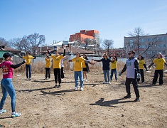 В Благовещенске прошел «здоровый» субботник