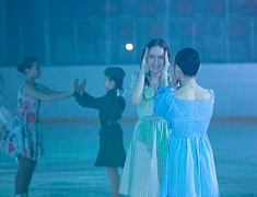 Юные благовещенские фигуристы представили программу «Помним сердцем», посвященную Дню Победы