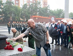 В Благовещенске почтили память ветеранов боевых действий