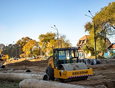Мэр Благовещенска Олег Имамеев в рамках выездного совещания проконтролировал ход работ на улице Горького
