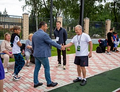 Торжественное открытие набережной реки Зея