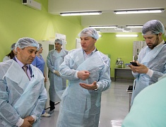 Мэр Олег Имамеев посетил производственный комплекс "Аметис"