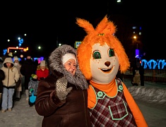 «Валенки-шоу» развернулось на главной площади Благовещенска 31 декабря