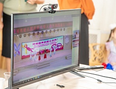 Онлайн-встреча объединила дошкольные учреждения двух стран