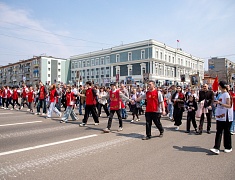 В Благовещенске прошла акция «Бессмертный полк России»