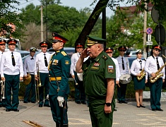 В Благовещенске торжественно открыли «Мурал Победы»