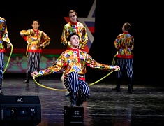 В Общественно-культурном центре Благовещенска прошел праздничный концерт, посвященный Дню защитника Отечества