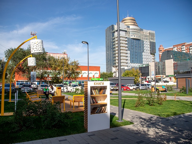 #Благовещенск_до_и_после : как преобразился сквер «Бабочка» в центре города?