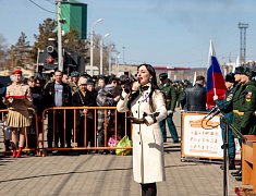 Благовещенск встретил агитпоезд «Сила в правде»