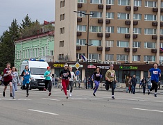 Легкоатлетическая эстафета "Амурской правды", посвящённая Дню Победы