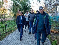 Мэр Благовещенска Олег Имамеев выехал на проблемные участки теплосетей