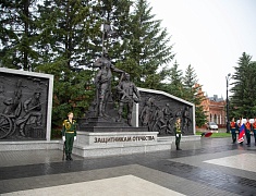 В Благовещенске почтили память ветеранов боевых действий